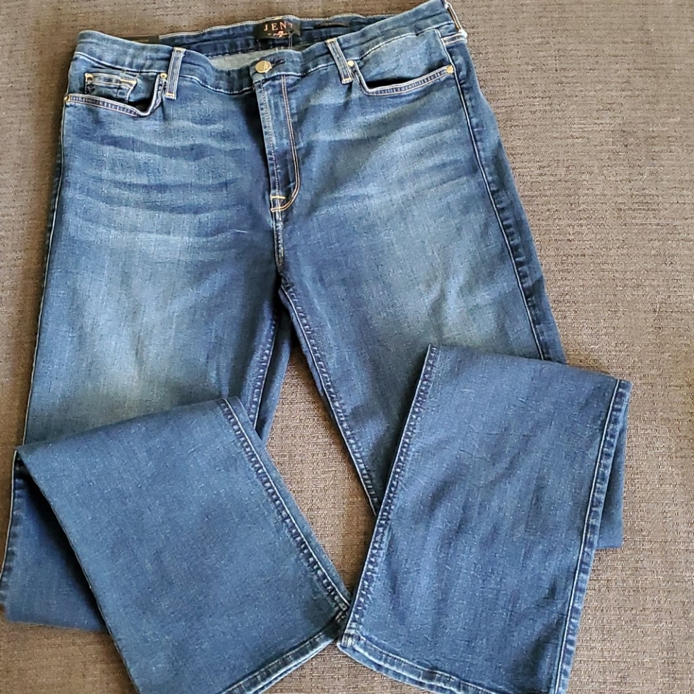 Jen 7 by 7 for all mankind, slim bootcut sz 14